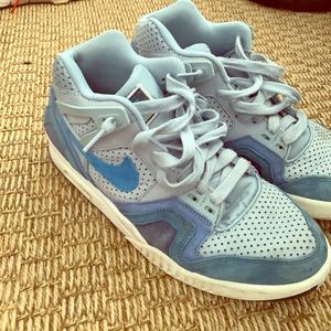 Blue Nikes